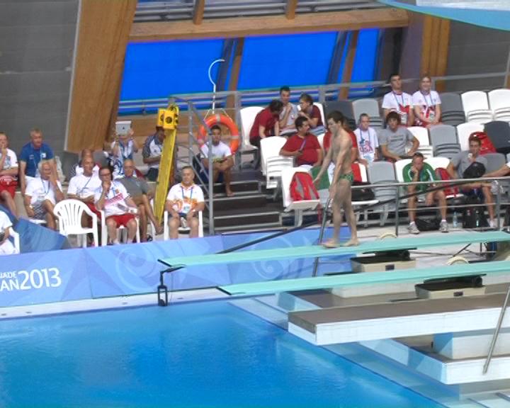 В Казани завершились соревнования по прыжкам в воду с метрового трамплина 